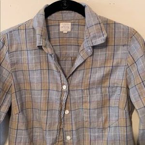 🍍4/$20 J. Crew Flannel Button-down